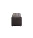 Coffret de Rangement Velours Idaya 65cm Anthracite-3