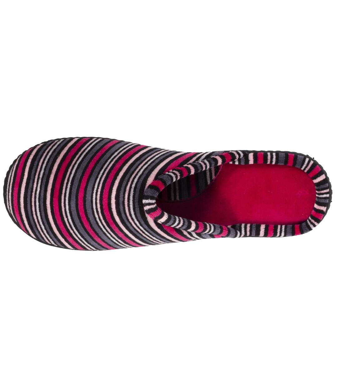 Isotoner Chaussons Mules femme ultra confortables (technologie everywear™), à mémoire de forme, intemporelles-3