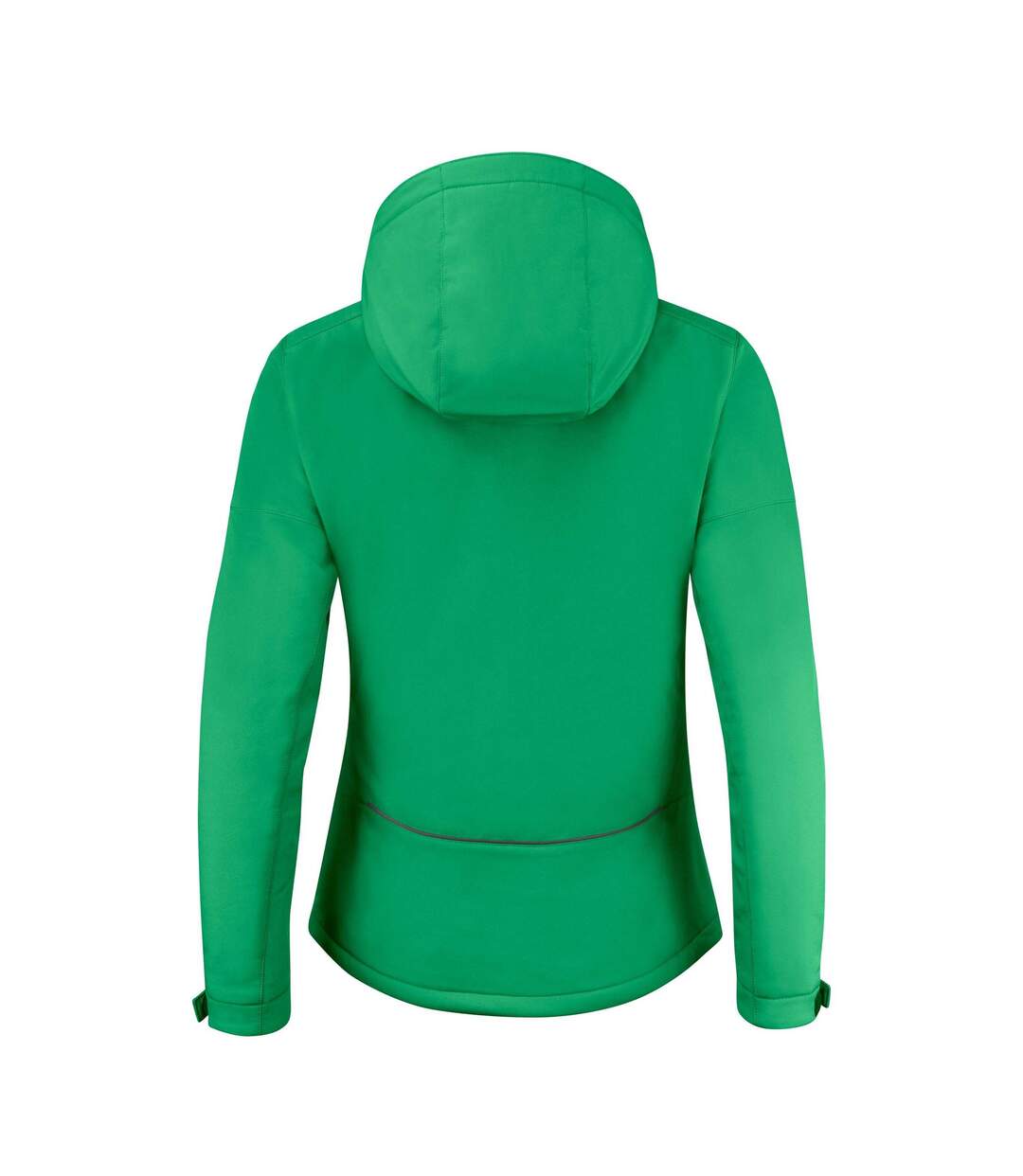 Womens/ladies Overlanding Soft Shell Jacket Fresh Green Printer-2