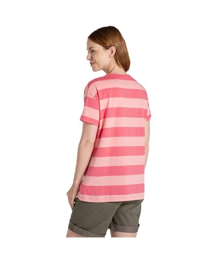 T-shirt Décontracté Motif/style Rayures Contrastées Yago Femme Corail À Rayures Craghoppers