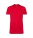 SOLS Mens Classico Contrast Short Sleeve Football T-Shirt (Red/Black) - UTPC2787