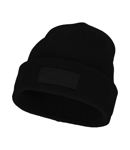 Bullet Boreas Beanie With Patch (Solid Black) - UTPF3069