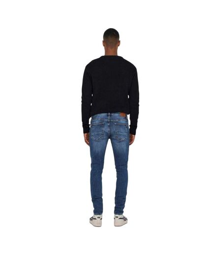 Jean Homme Bleu Denim Only And Sons
