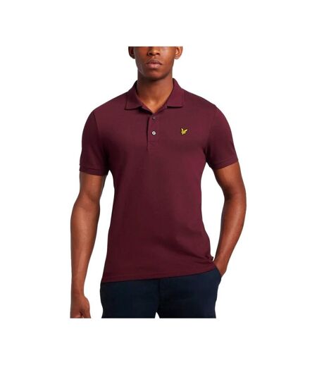 Polo homme bordeaux Lyle & Scott Lyle & Scott