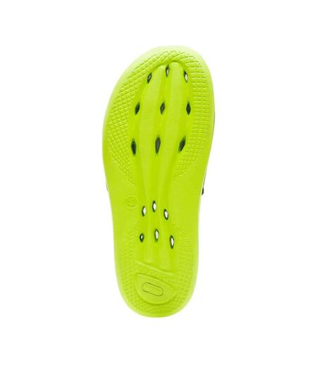 Claquettes Peles Homme Myrtille Jaune Pâle Aquawave