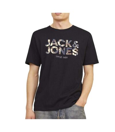 T-shirt Noir Homme Jack & Jones James - L