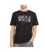 T-shirt Noir Homme Jack & Jones James - L