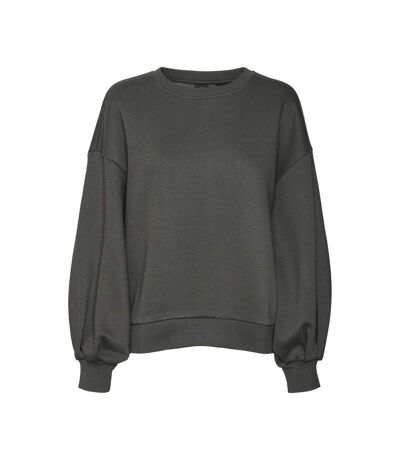 Sweat gris femme vero moda vocca - l