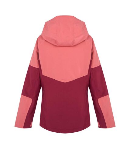 Veste imperméable wentwood femme rouge clair / rouge foncé Regatta