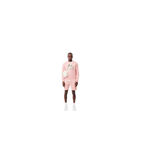 Mens Oversized Sweatshirt Pink Lacoste