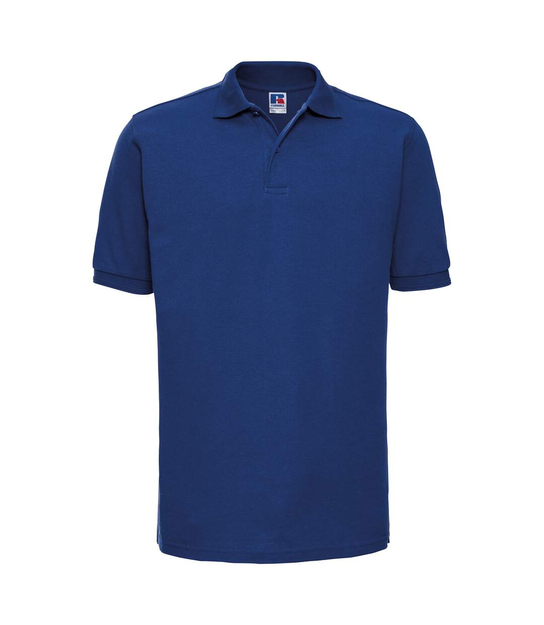 Russell Mens Ripple Collar & Cuff Short Sleeve Polo Shirt (Bright Royal) - UTBC572-1