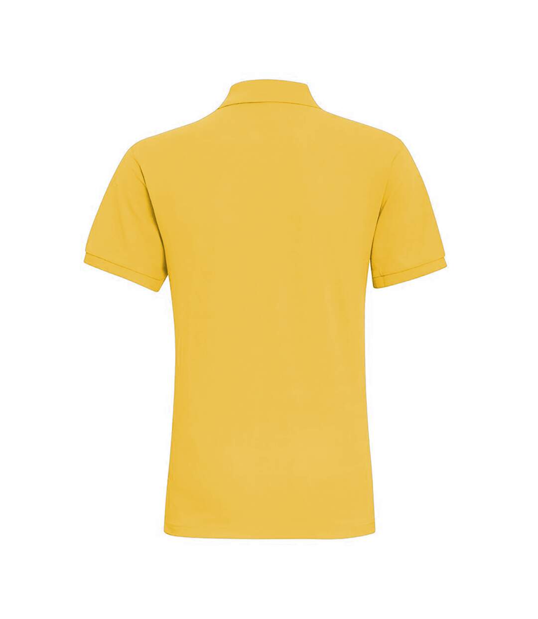 Polo manches courtes homme jaune Asquith & Fox