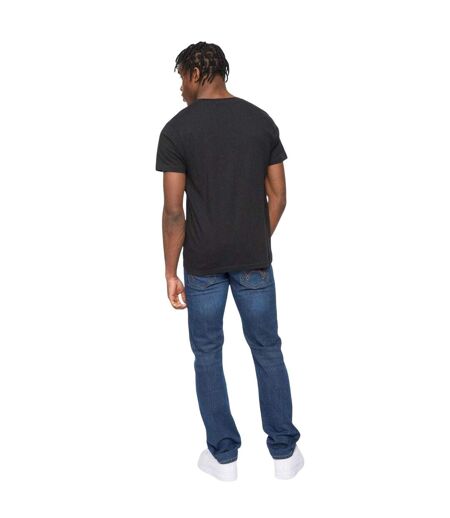 T-shirt Motif/style Texte Homme Noir Kings Will Dream