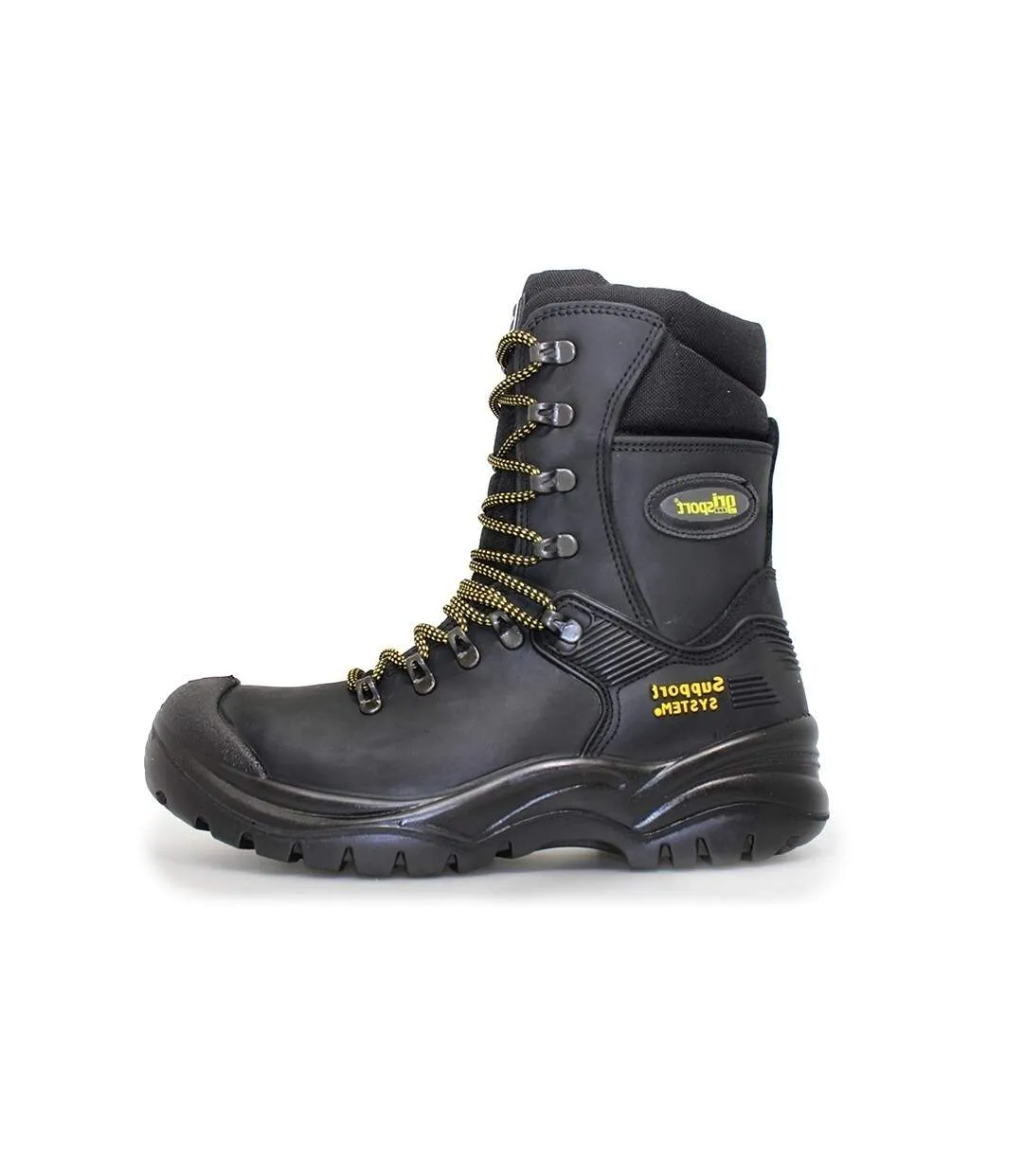 Bottines De Sécurité Combat Homme Noir Grisport-2