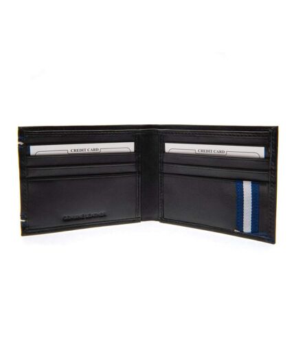 Tottenham Hotspur FC Leather Stitched Wallet (Black) (One Size) - UTTA5006