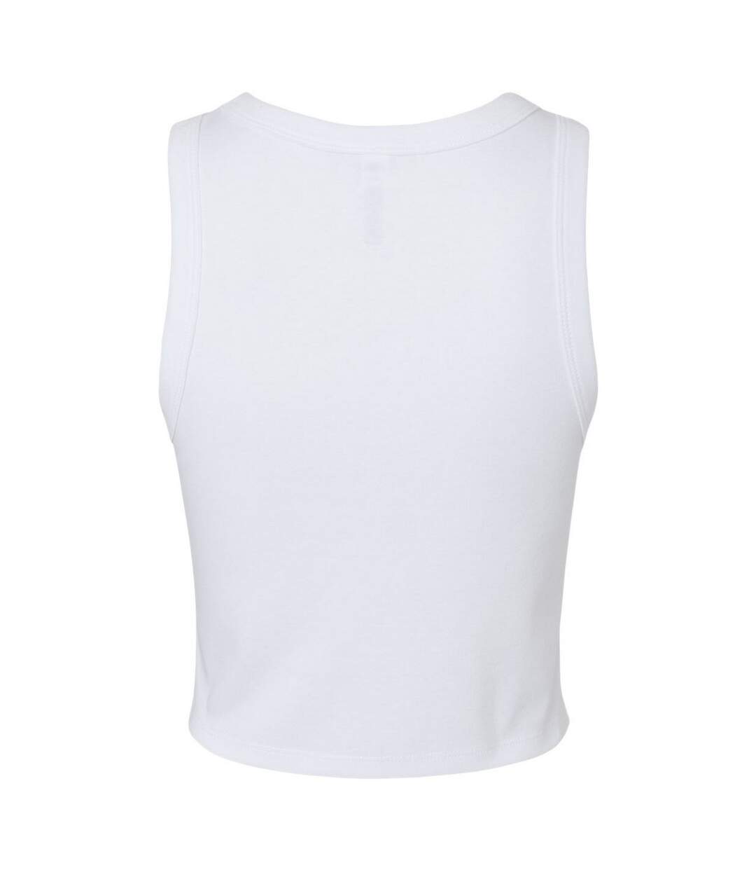 Débardeur Femme Blanc Uni Bella + Canvas-2