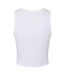 Débardeur Femme Blanc Uni Bella + Canvas-2