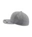 Casquette De Baseball Plain Span Adulte Gris Chiné Flexfit-3