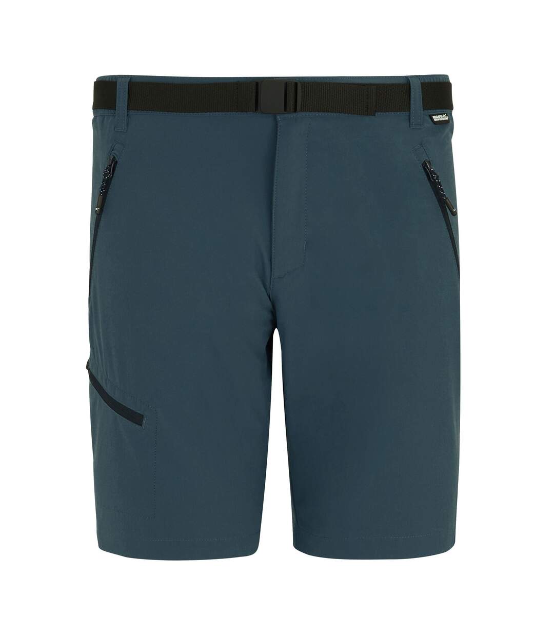 Short Uni À Taille Semi-élastiquée Et Ceinture Amovible Xert Homme Bleu Nuit Regatta-2