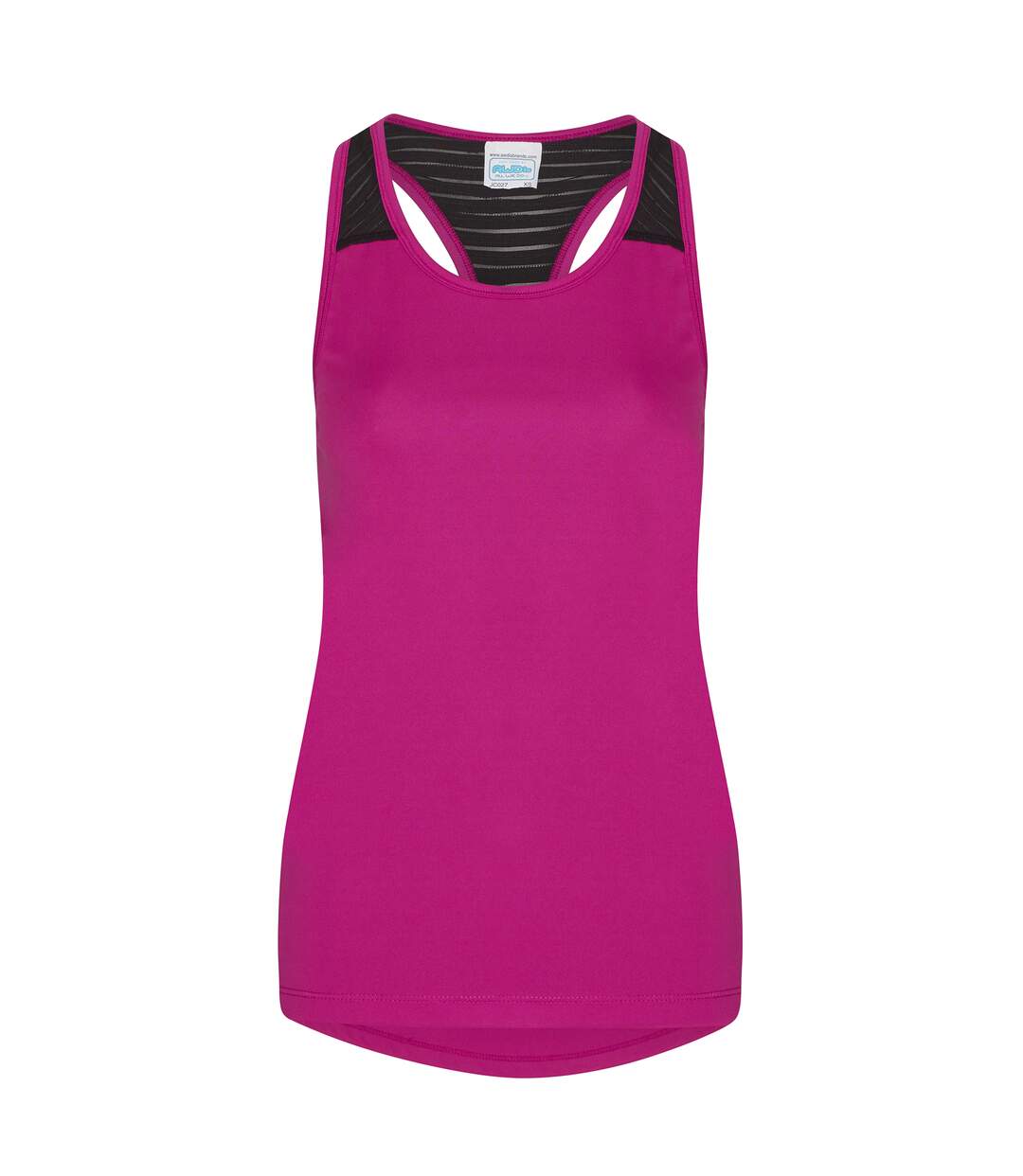 Débardeur de sport just cool femme rose vif AWDis