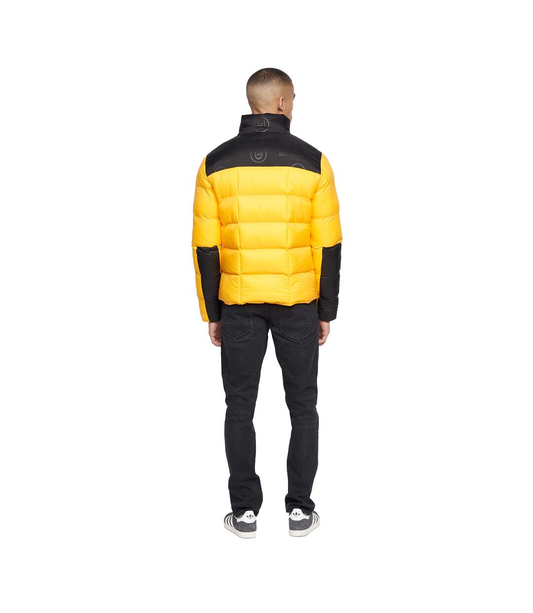 Doudoune Synflax Homme Jaune Duck And Cover-3