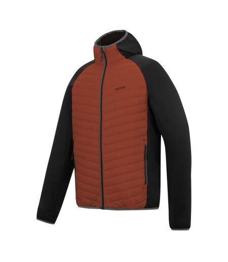 Mens Andreson Hybrid Jacket Brick Black Regatta