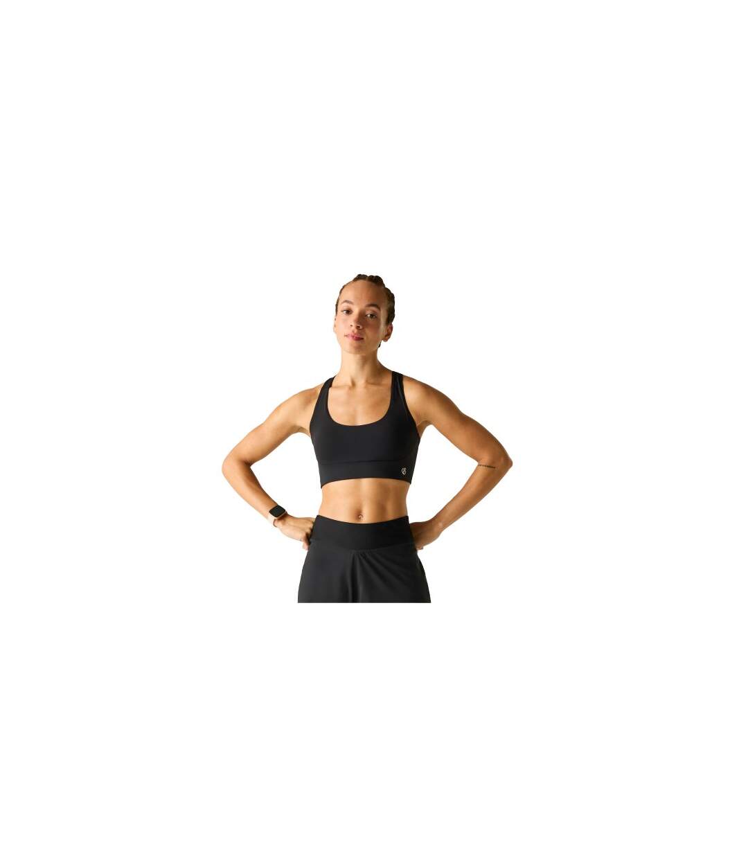 Womens/ladies Influential Sports Bra Black Dare 2B-1