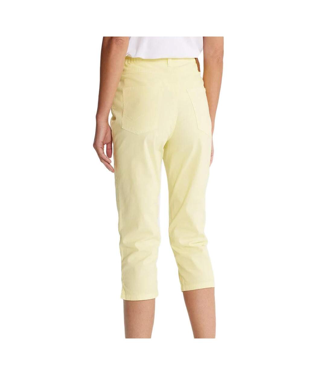 Pantacourt jaune femme tbs gemmecor - 44-2