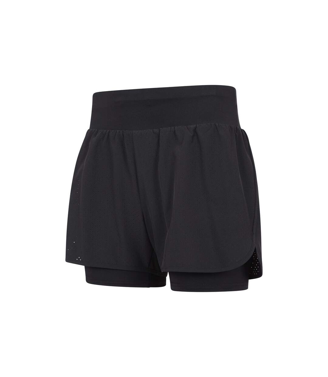 Short De Course Femme Noir Mountain Warehouse-4