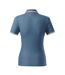Polo Focus Femme Bleu Denim Malfini-2