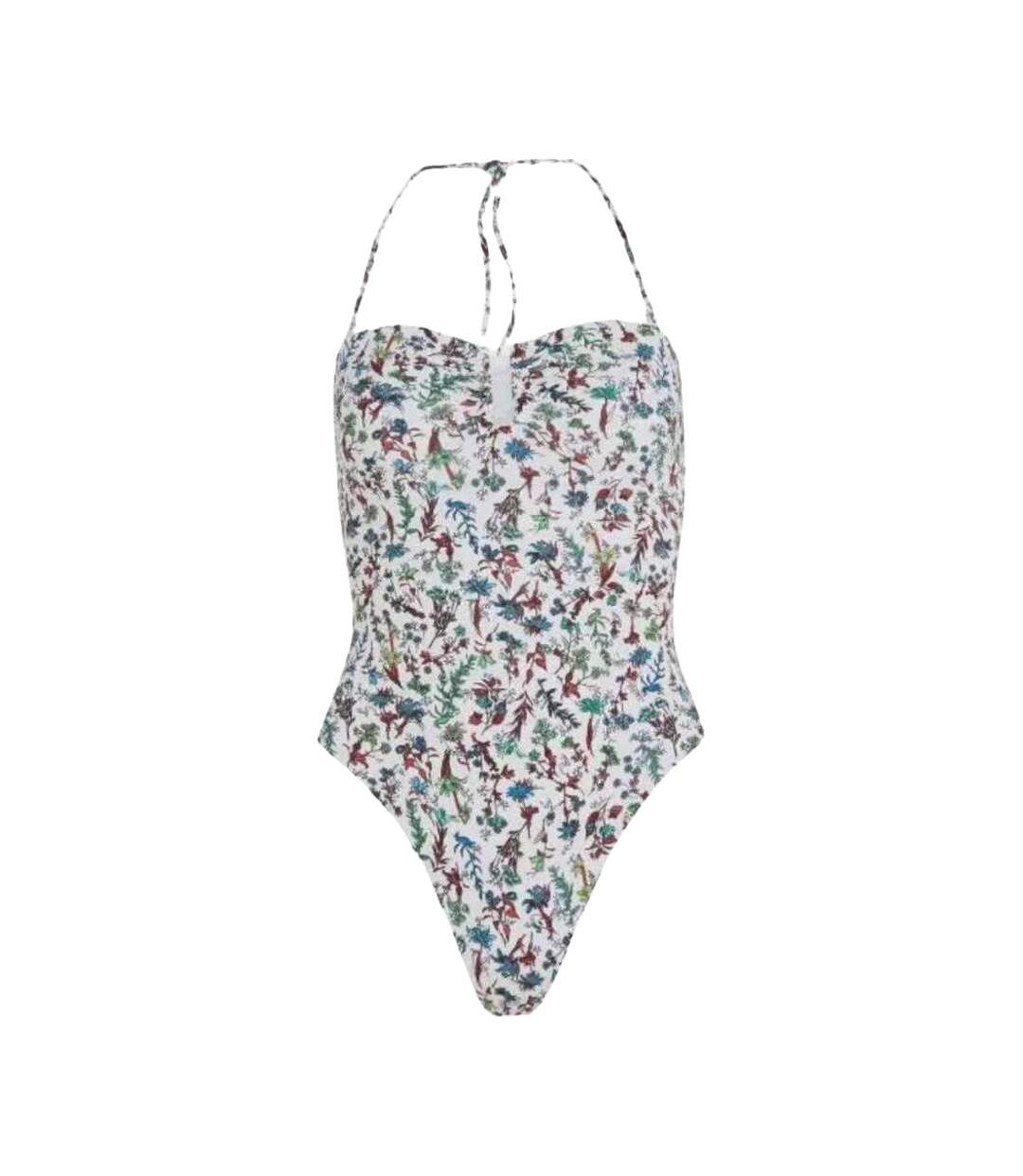 Maillot De Bain 1 Pièce Motif/style Imprimé Femme Blanc Tommy Hilfiger-1