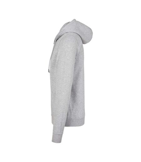 Veste À Capuche Premium Homme Gris Chiné Build Your Brand