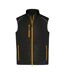 Veste Sans Manches Hybrid Homme Noir Orange Néon James And Nicholson-1