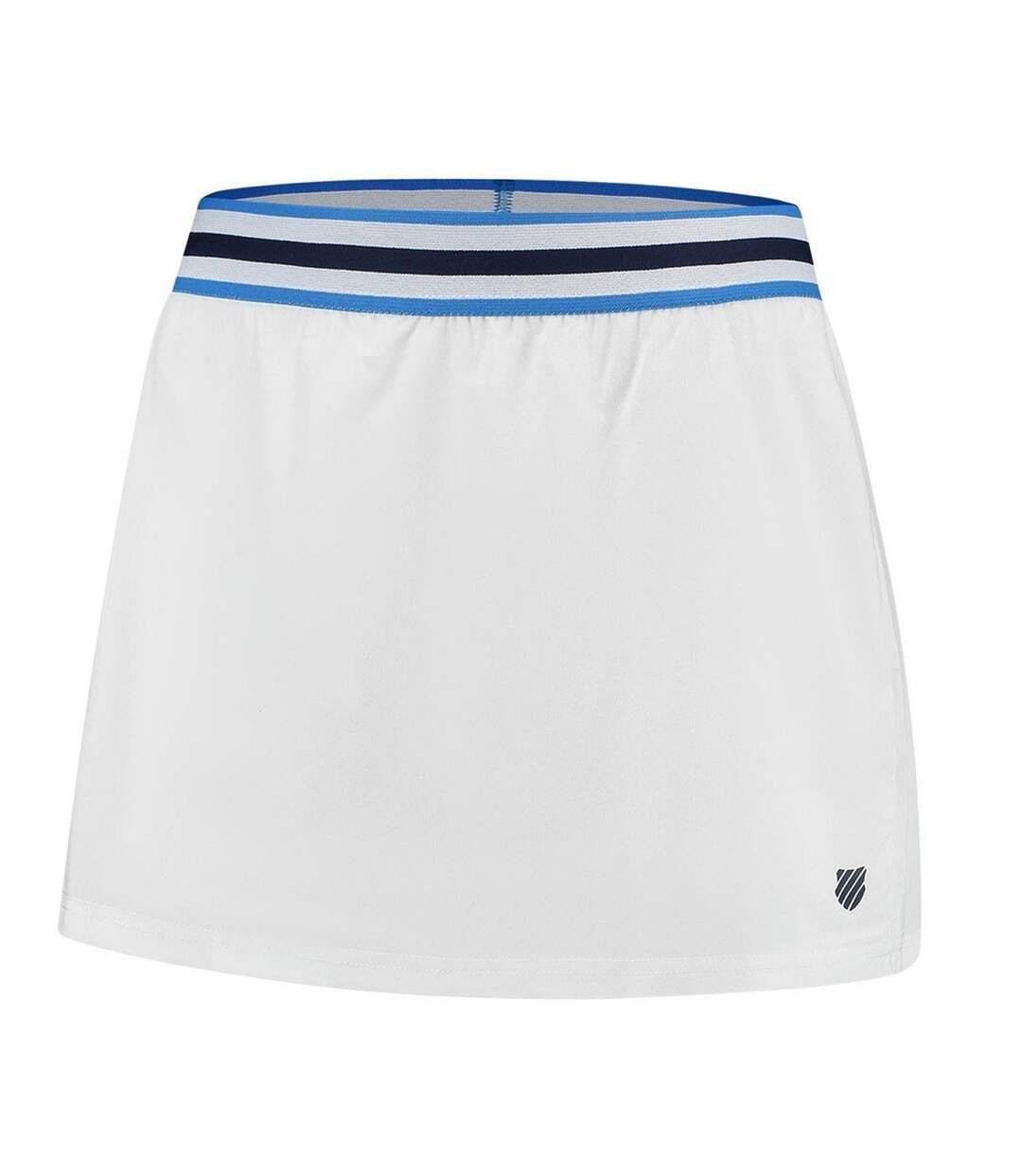 Womens/ladies Colour Block Tennis Skort White K-Swiss-1