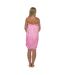 Ladies 100% Cotton Terry Cloth Spa Bath Towel Wrap with Pocket-3