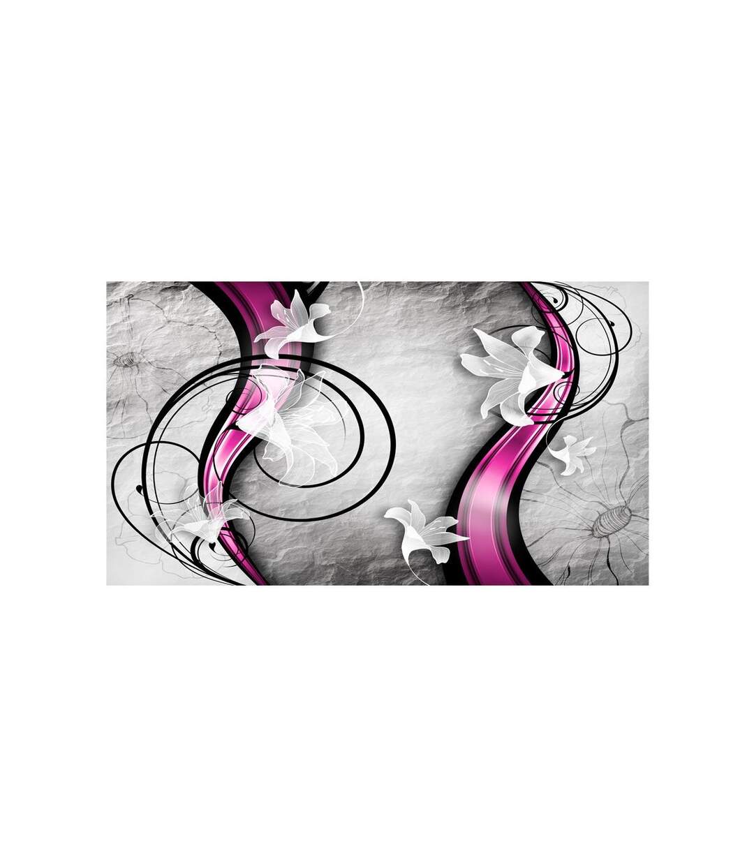 Papier Peint XXL Flowery Ribbon 280x500cm-2