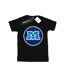 Disney Femmes/Ladies - Monsters University Monster Emblem Cotton Boyfriend T-Shirt (Noir) - UTBI50753-1