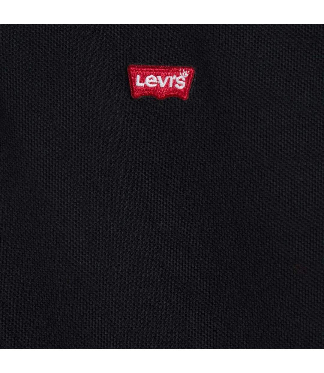 Mens Housemark Polo Shirt Black Levis-4