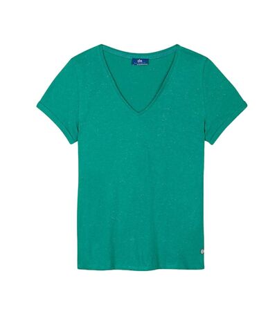 T-shirt Vert  Femme TBS ADINATEE - XXL