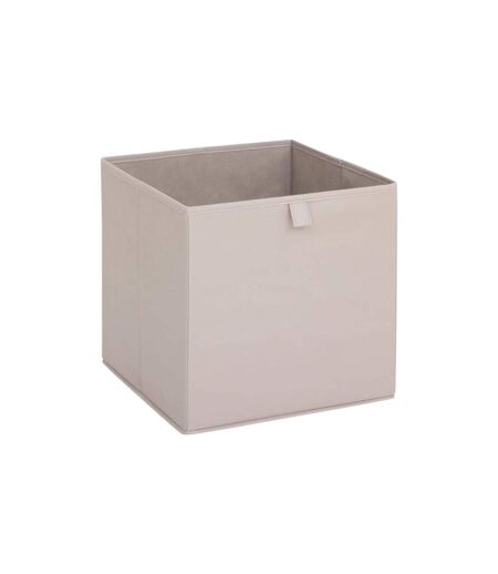 Boîte de Rangement Réversible Lauria 31x31cm Beige
