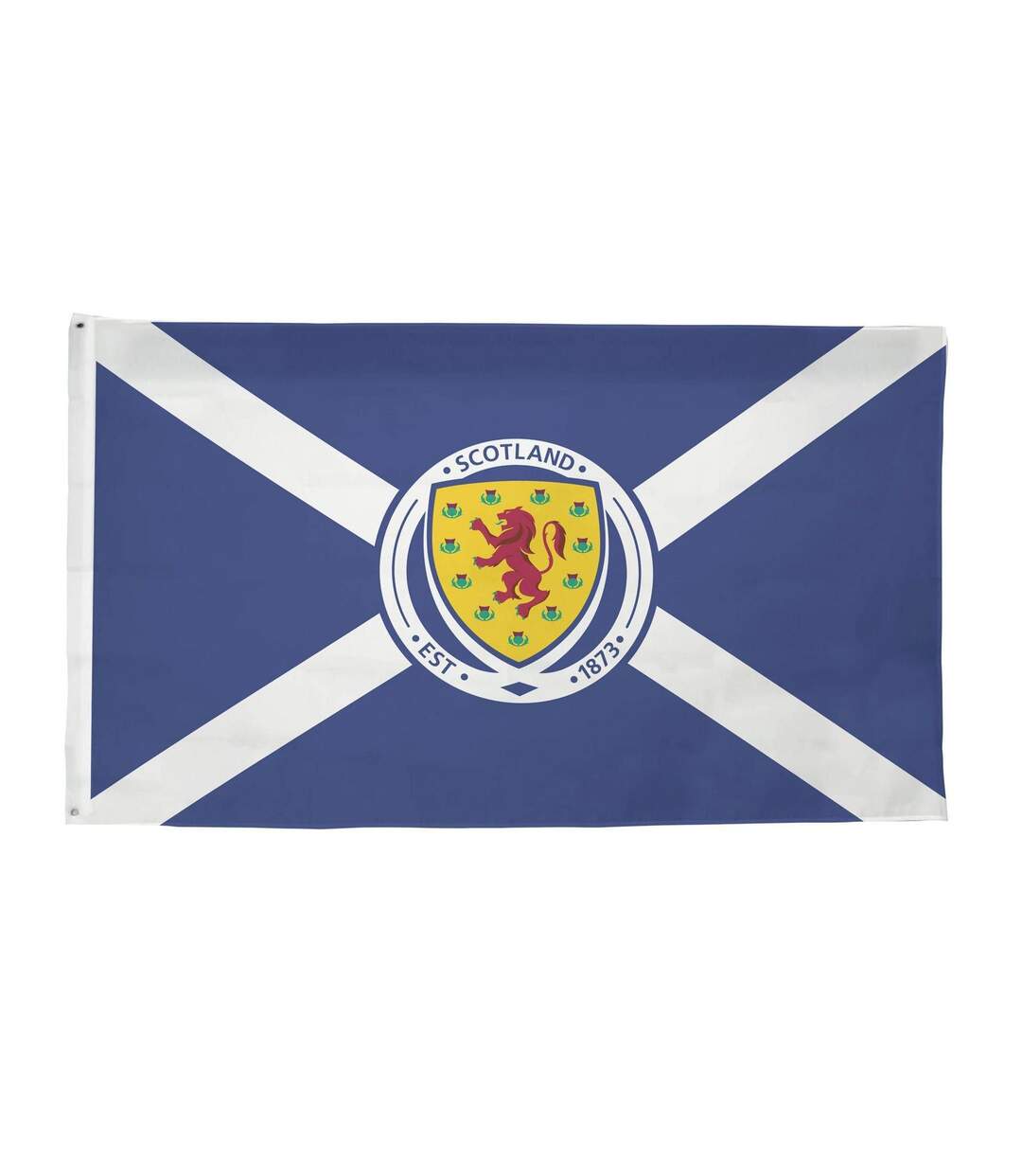 Crest Football Flag One Size Navy White Scotland-1