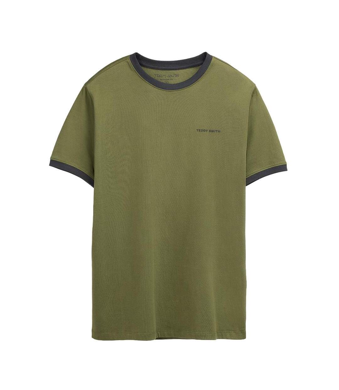 T-Shirt vert homme teddy smith tee 21-1
