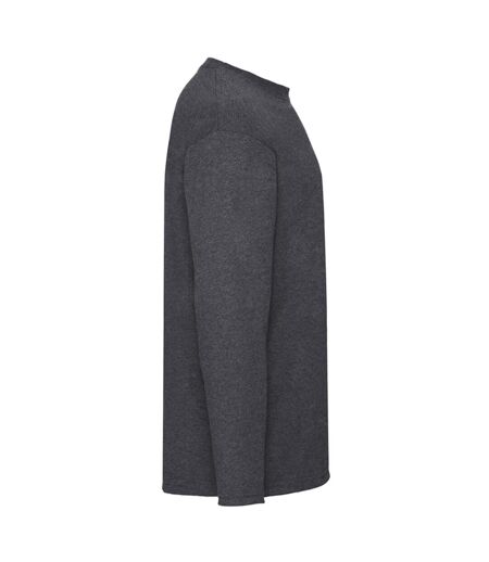 T-shirt Valueweight Adulte Gris Foncé Chiné Fruit Of The Loom