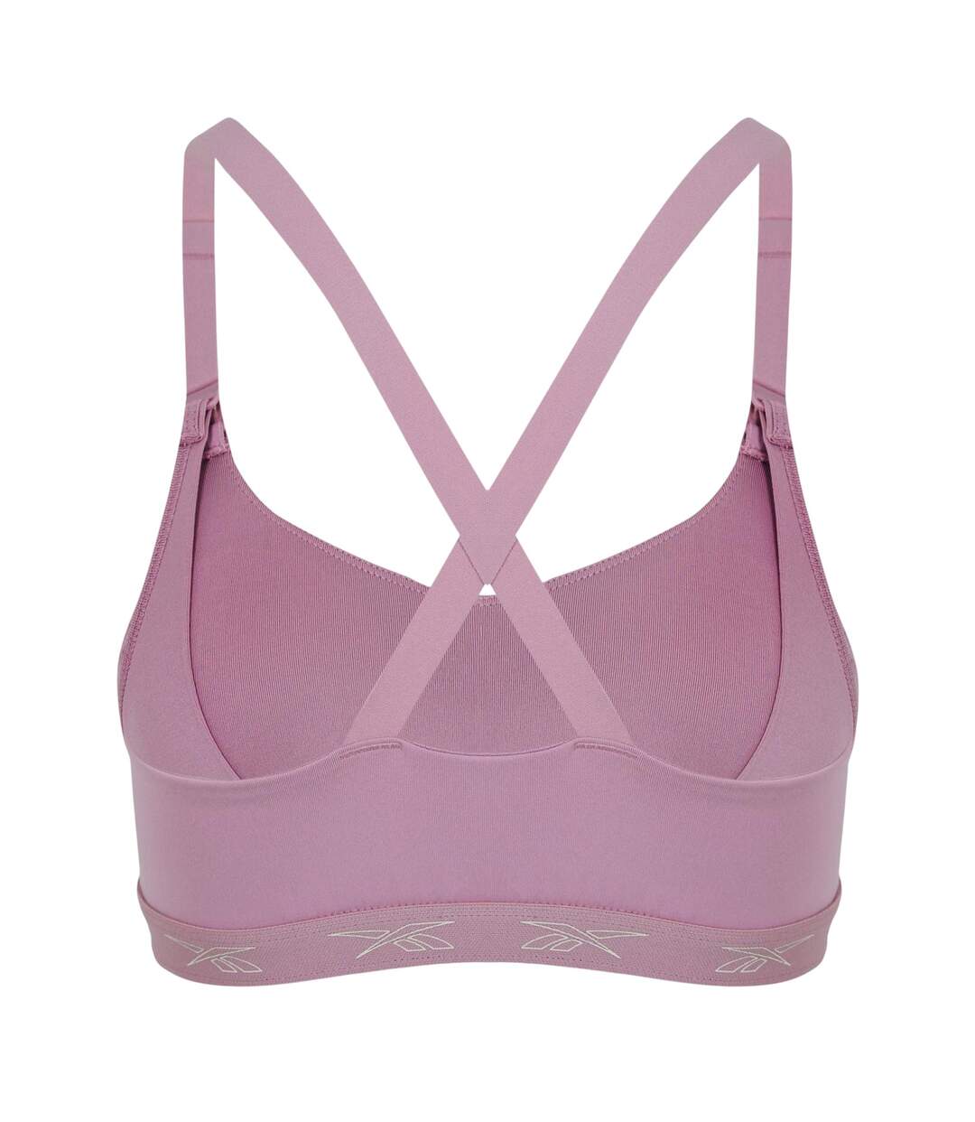 Brassière De Sport Femme Rose Reebok-3