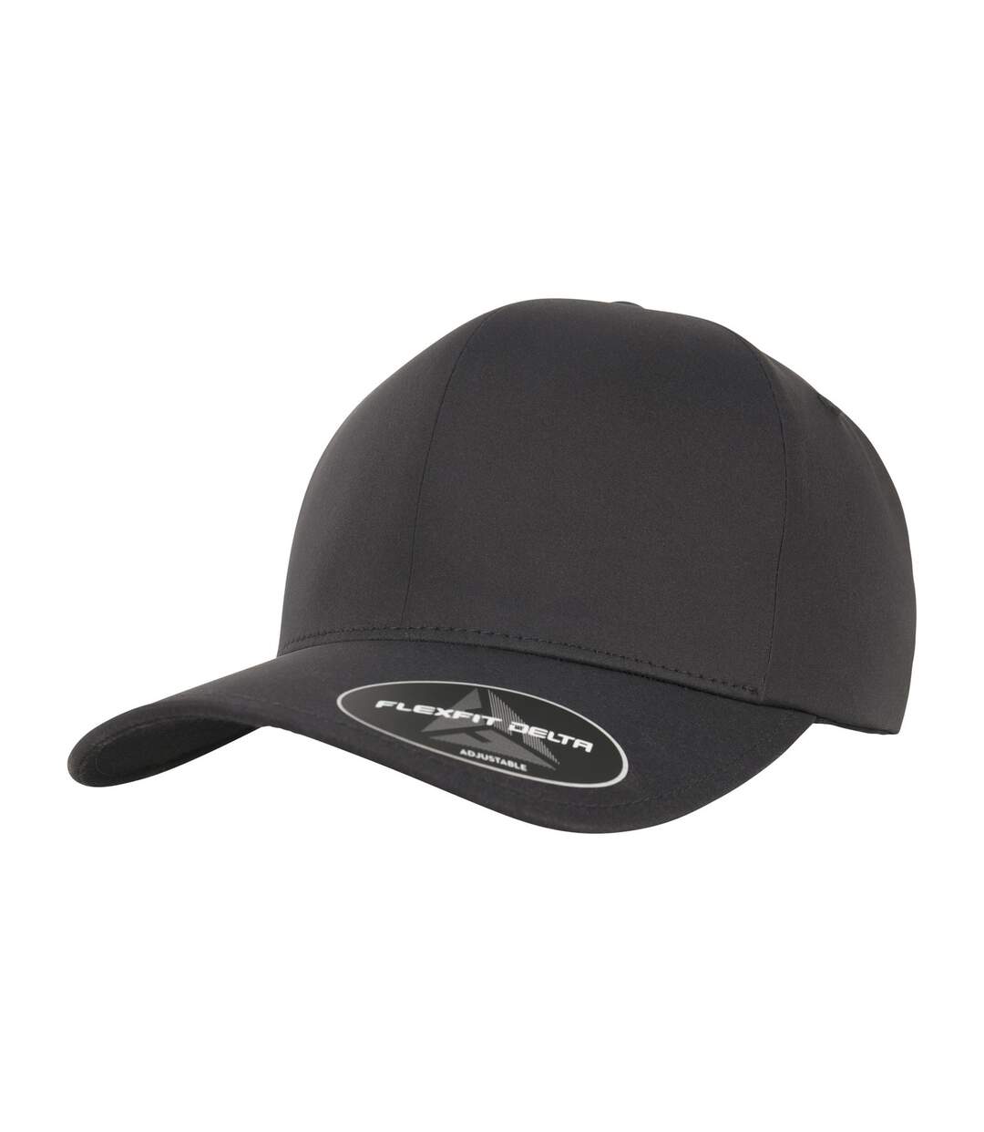 Casquette flexfit delta noir Yupoong-1