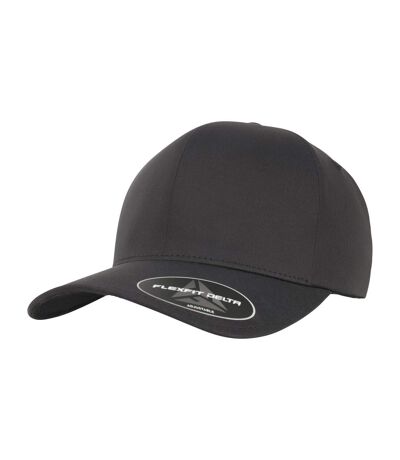 Casquette flexfit delta noir Yupoong