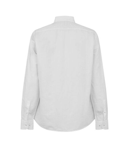 Chemise Manches Longues Motif/style Uni Homme Blanc Boss