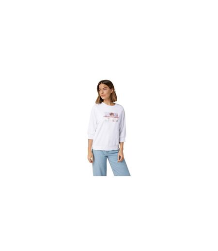 Sweat Manches ¾ Femme Blanc Armani Exchange