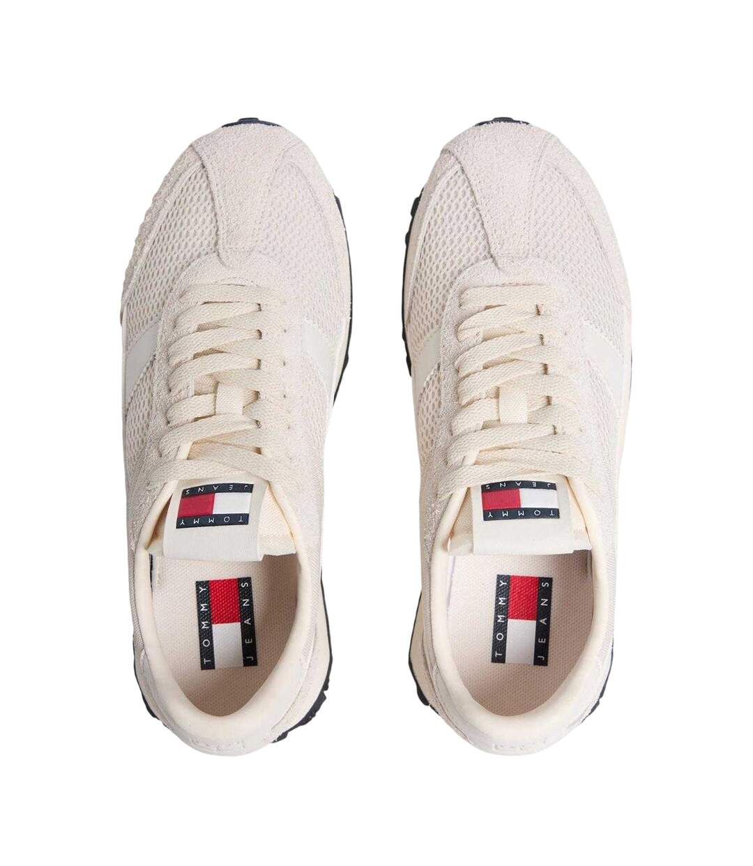 Baskets Retro Femme Rose Pâle Tommy Jeans-4