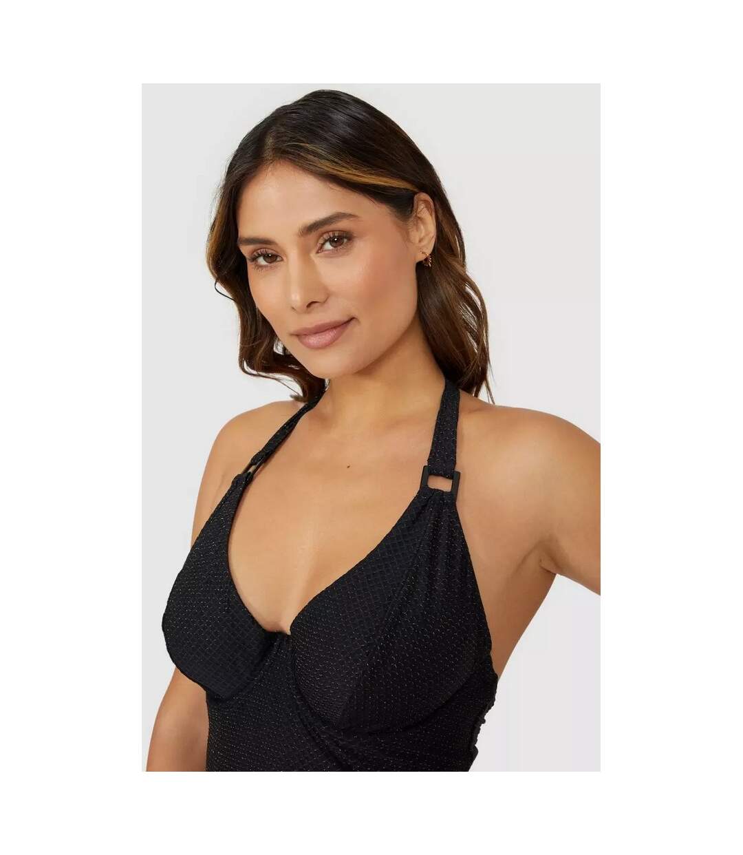 Haut de tankini femme noir Gorgeous-3